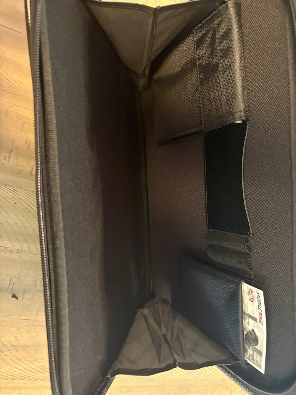 Mobile Edge laptop case black and grey. Fits a 16” laptop